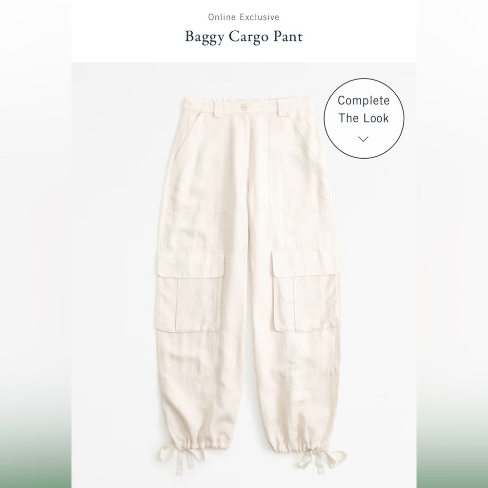 Abercrombie & Fitch Baggy Cargo Pant